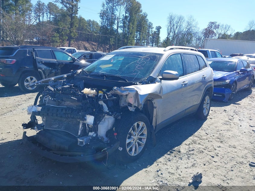 VIN 1C4PJLCB3KD478855 2019 JEEP CHEROKEE LATITUDE