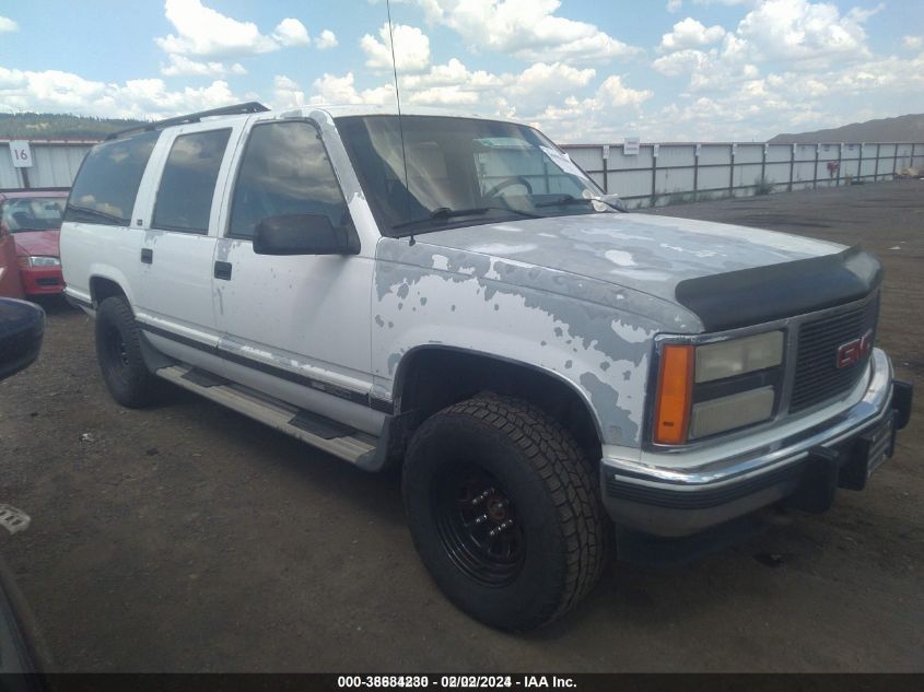 1992 GMC Suburban K1500 VIN: 1GKFK16K9NJ703105 Lot: 38684230