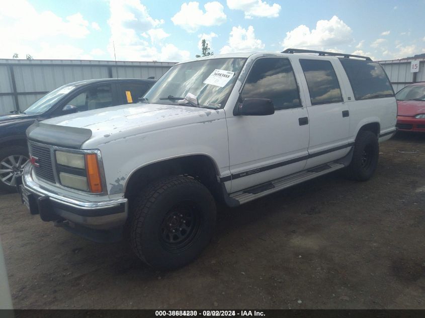 1992 GMC Suburban K1500 VIN: 1GKFK16K9NJ703105 Lot: 38684230