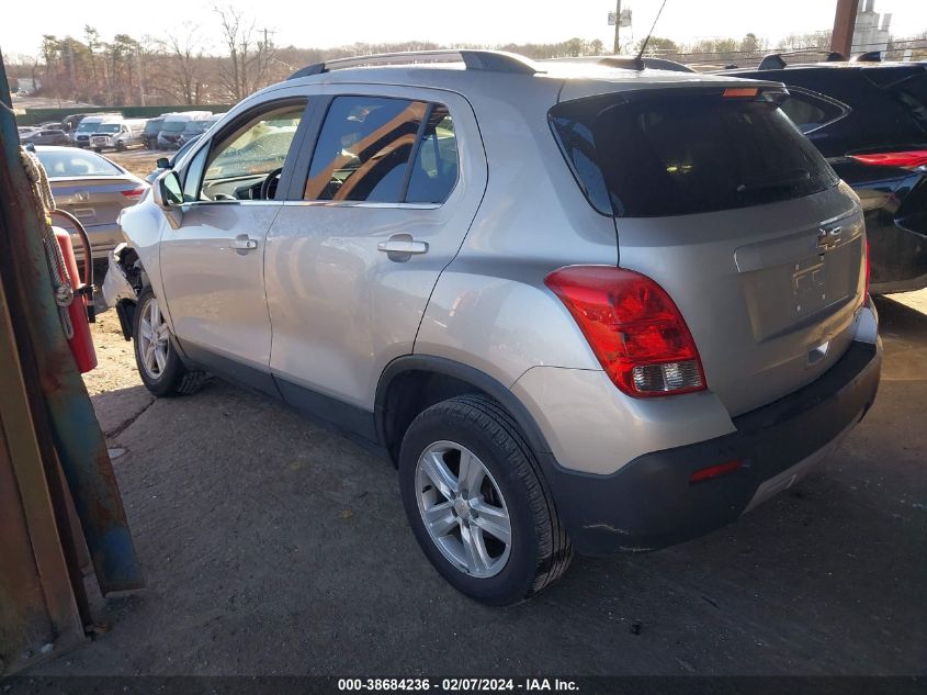 2016 Chevrolet Trax Lt VIN: KL7CJPSB2GB504899 Lot: 38684236