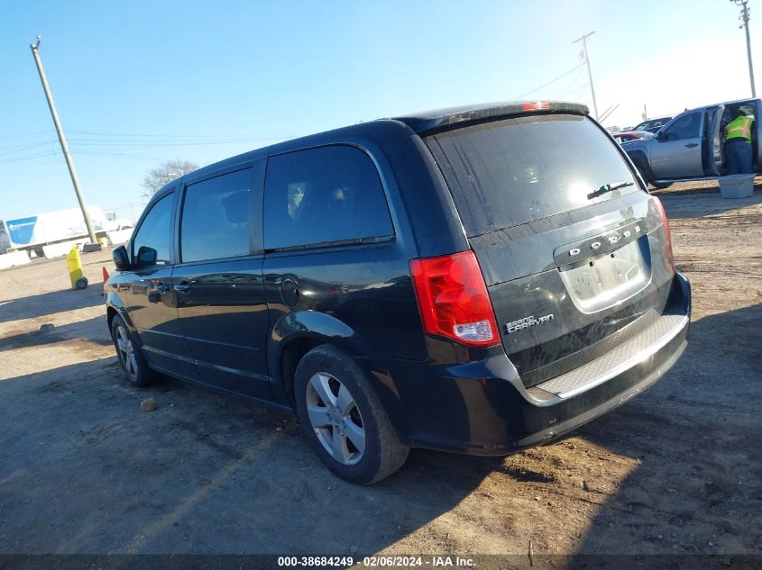 2013 Dodge Grand Caravan Se VIN: 2C4RDGBG3DR544969 Lot: 38684249