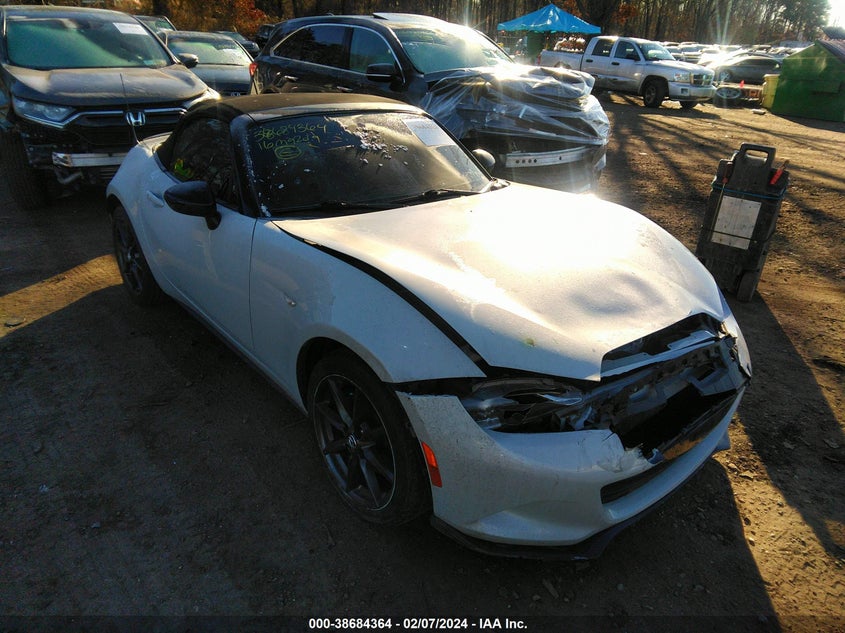 2016 Mazda Mx-5 Miata Club VIN: JM1NDAC74G0102758 Lot: 38684364