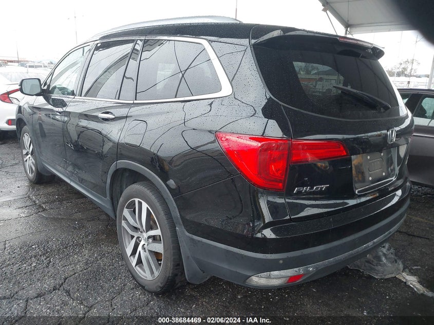 VIN 5FNYF6H99HB009073 2017 HONDA PILOT TOURING