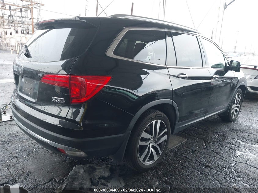 VIN 5FNYF6H99HB009073 2017 HONDA PILOT TOURING