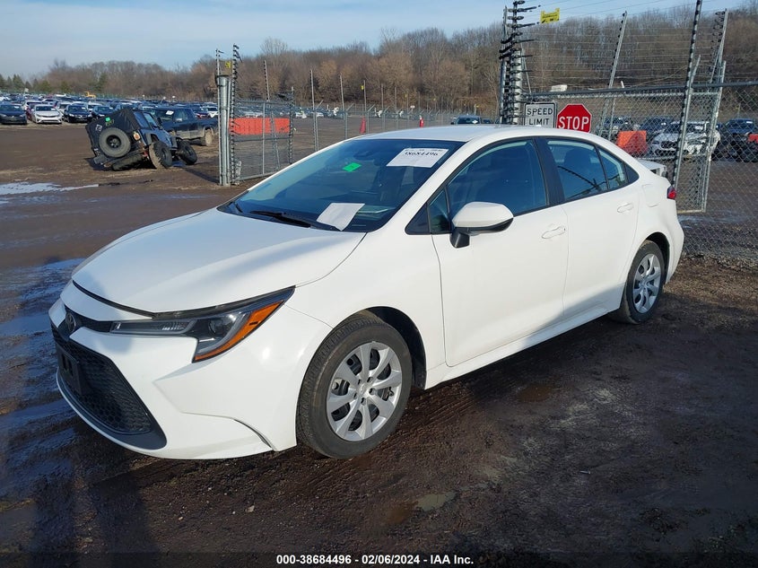 2022 TOYOTA COROLLA LE - 5YFEPMAE8NP283683