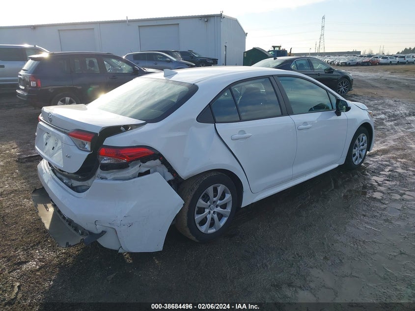 2022 TOYOTA COROLLA LE - 5YFEPMAE8NP283683