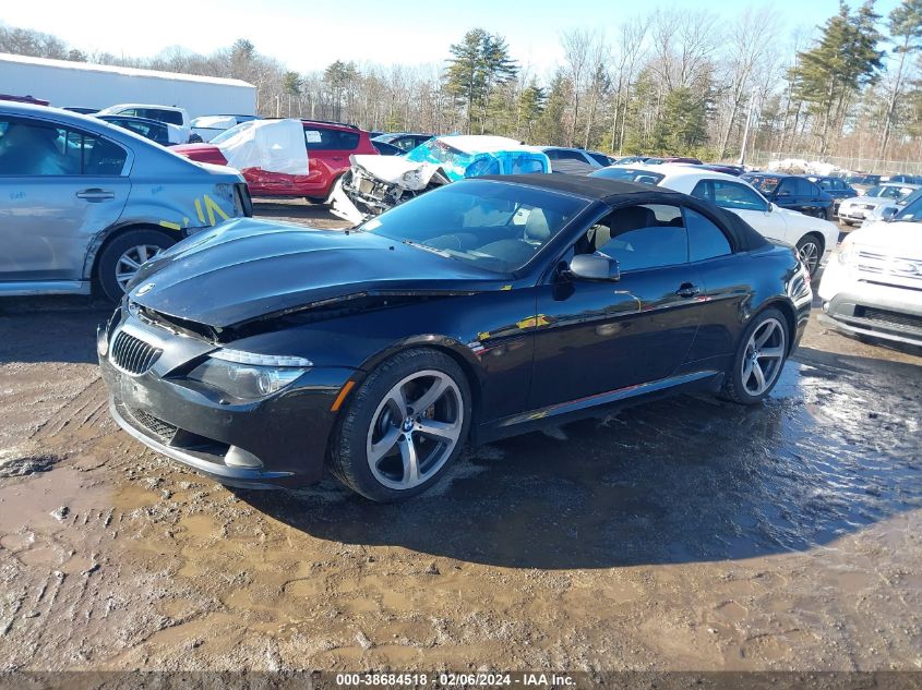 2009 BMW 650I VIN: WBAEB53559CX64052 Lot: 38684518