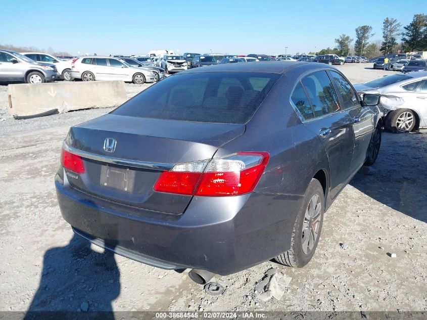 2013 Honda Accord Lx VIN: 1HGCR2F3XDA108014 Lot: 38684545