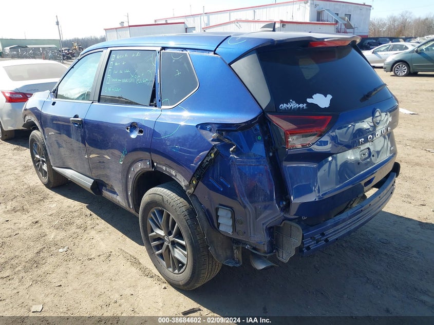 VIN 5N1BT3ABXPC674808 2023 NISSAN ROGUE S