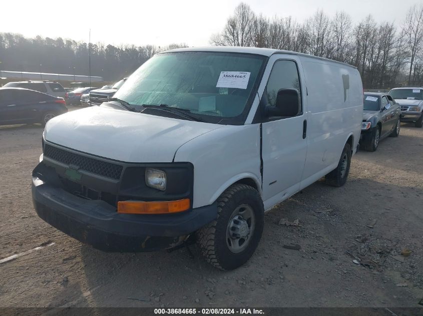 2007 Chevrolet Express Work Van VIN: 1GCGG25297116555 Lot: 38684665