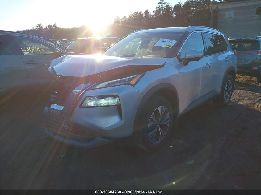 2021 NISSAN ROGUE 2.5L I-4 DI, DOHC, V(VIN: 5N1AT3BB8MC710291