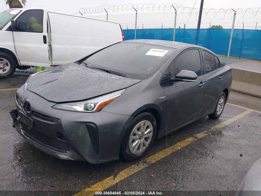 VIN JTDKARFUXK3075522 2019 TOYOTA PRIUS LE