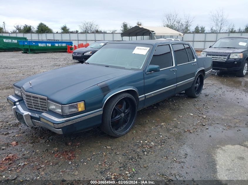 1992 Cadillac Deville VIN: 1G6CD53B2N4264206 Lot: 38684949