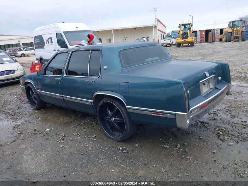 1992 Cadillac Deville VIN: 1G6CD53B2N4264206 Lot: 38684949