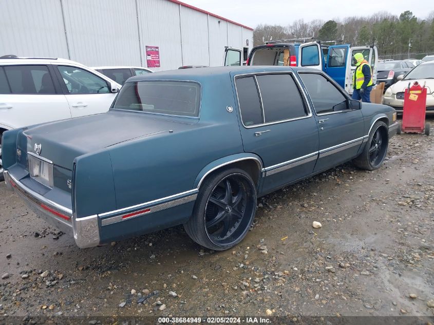 1992 Cadillac Deville VIN: 1G6CD53B2N4264206 Lot: 38684949