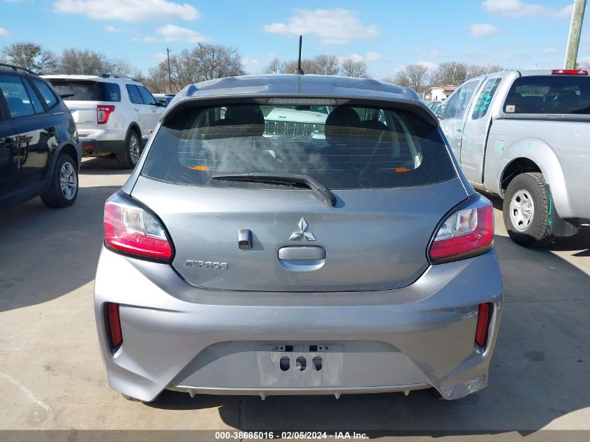 2022 Mitsubishi Mirage Es/Le VIN: ML32AUHJ9NH005509 Lot: 38685016