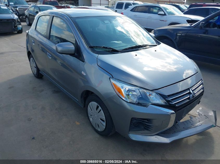 2022 Mitsubishi Mirage Es/Le VIN: ML32AUHJ9NH005509 Lot: 38685016