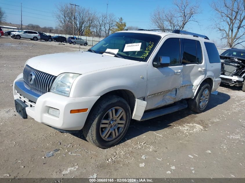 2010 Mercury Mountaineer Premier VIN: 4M2EN4J85AUJ07472 Lot: 38685165