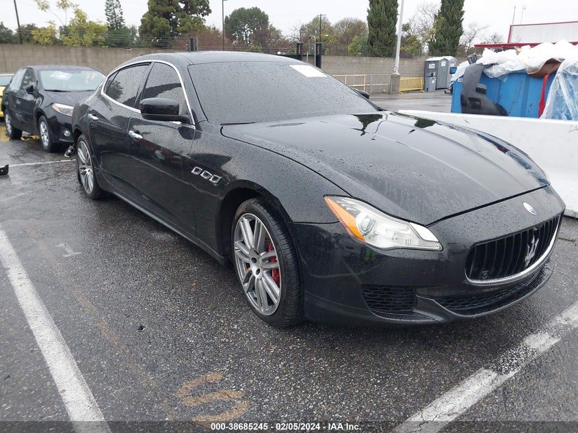 2016 MASERATI QUATTROPORTE S - ZAM56RPA7G1191004