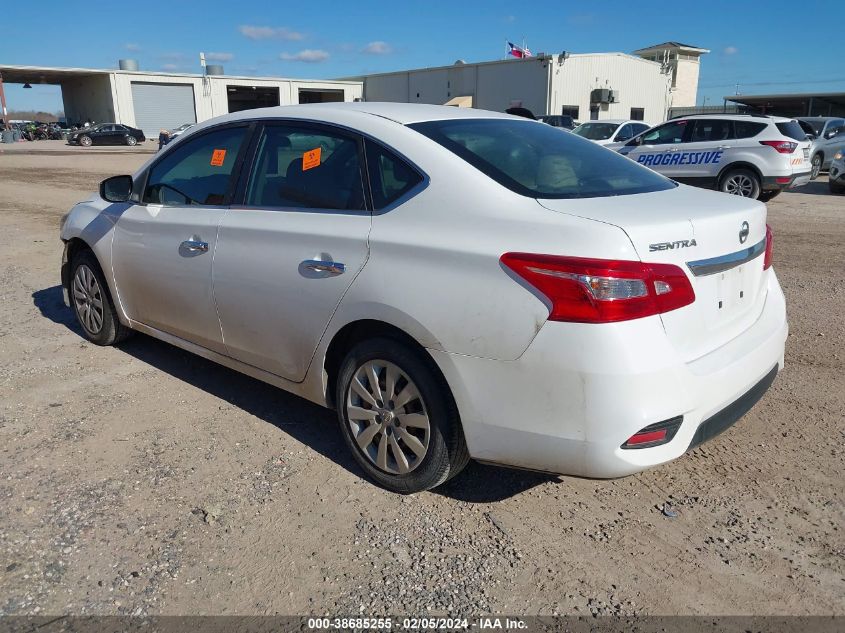 2017 Nissan Sentra S VIN: 3N1AB7AP5HY278058 Lot: 38685255