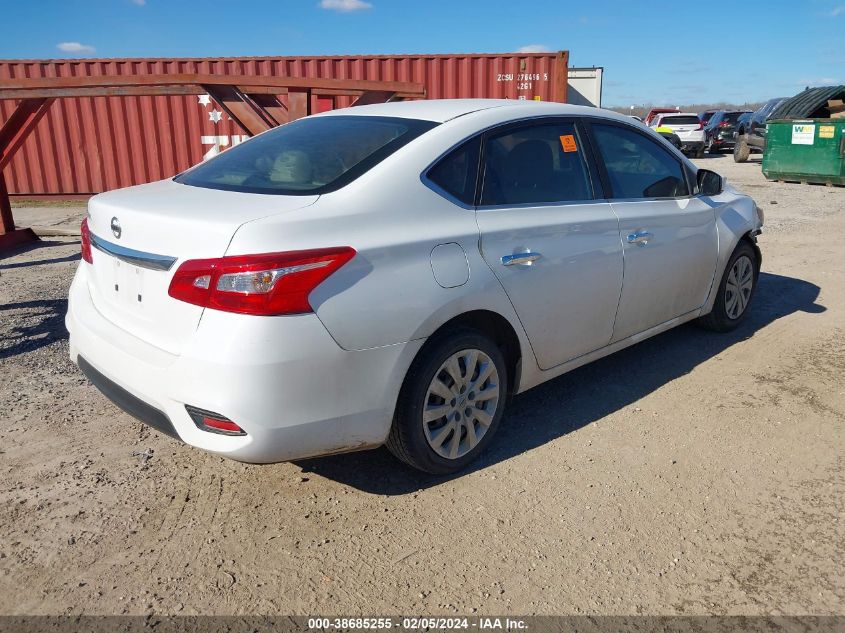 2017 Nissan Sentra S VIN: 3N1AB7AP5HY278058 Lot: 38685255