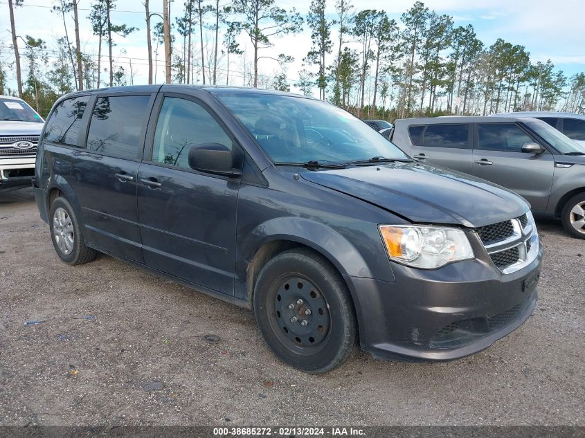 2017 Dodge Grand Caravan Se VIN: 2C4RDGBG7HR641260 Lot: 38685272