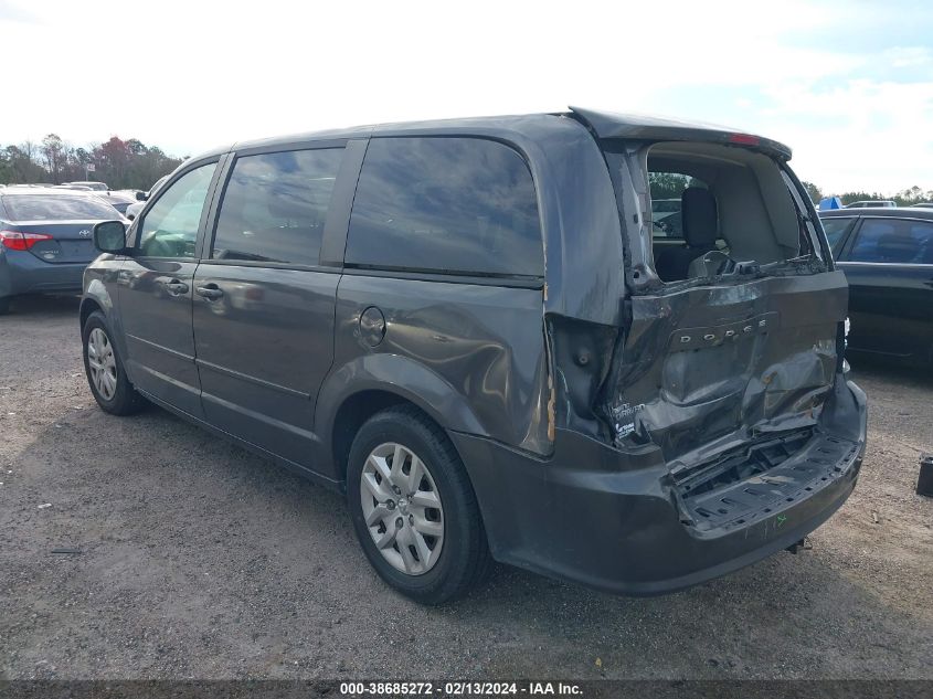 2017 Dodge Grand Caravan Se VIN: 2C4RDGBG7HR641260 Lot: 38685272