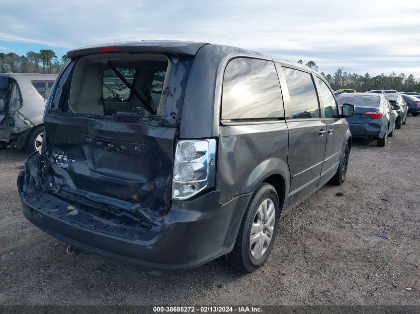 2017 Dodge Grand Caravan Se VIN: 2C4RDGBG7HR641260 Lot: 38685272