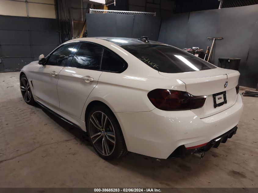 WBA4B3C50GG527944 | 2016 BMW 435I GRAN COUPE