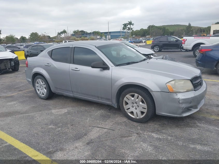 2014 DODGE AVENGER SE - 1C3CDZAB1EN196597