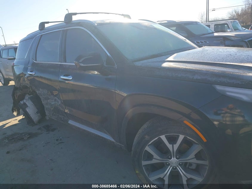 VIN KM8R5DHE0MU196239 2021 HYUNDAI PALISADE LIMITED