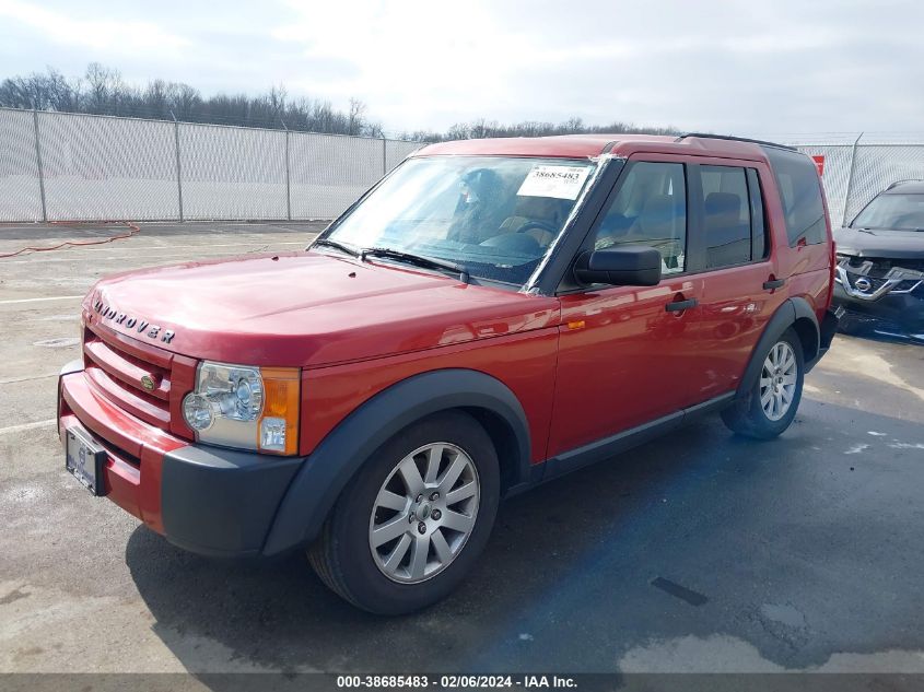 2006 Land Rover Lr3 V8 Se VIN: SALAE25466A376856 Lot: 38685483