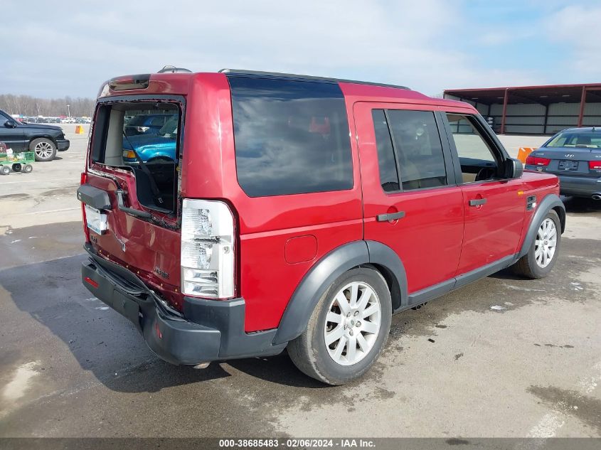 2006 Land Rover Lr3 V8 Se VIN: SALAE25466A376856 Lot: 38685483