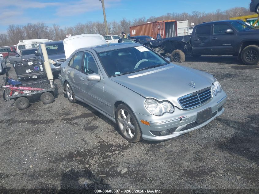 2007 Mercedes-Benz C 230 Sport VIN: WDBRF52H07A938976 Lot: 38685507