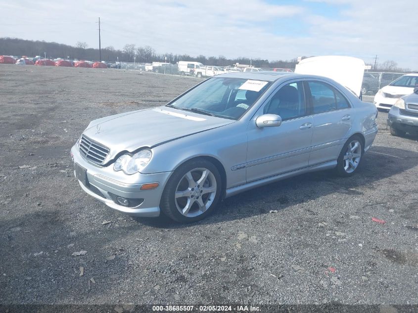 2007 Mercedes-Benz C 230 Sport VIN: WDBRF52H07A938976 Lot: 38685507