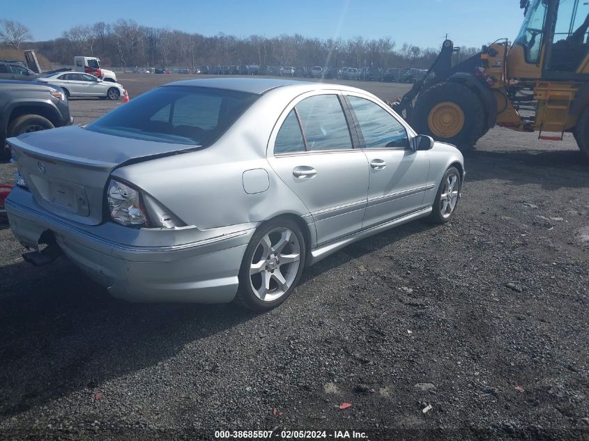 2007 Mercedes-Benz C 230 Sport VIN: WDBRF52H07A938976 Lot: 38685507