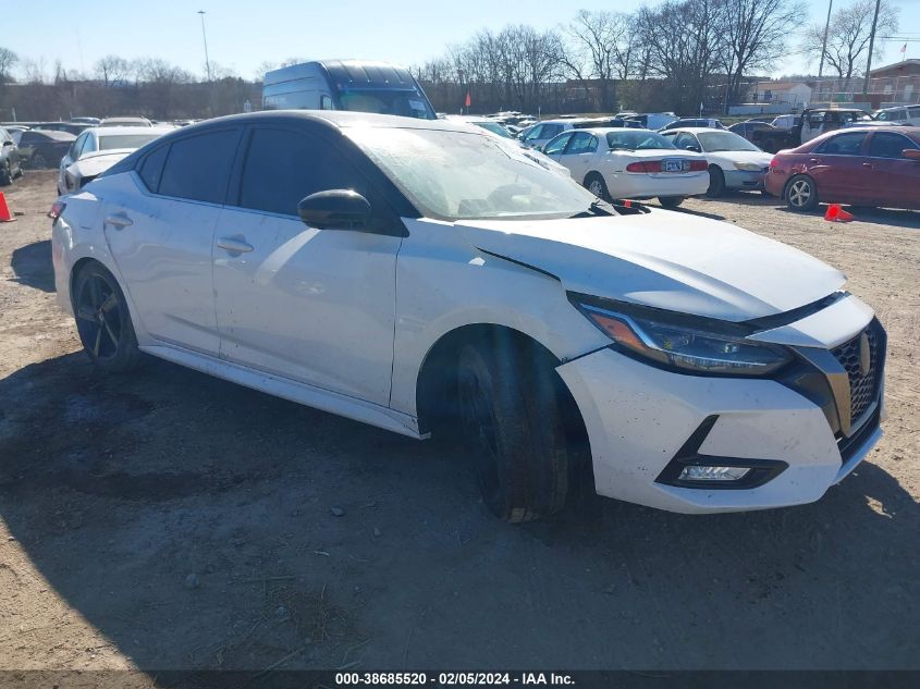 2022 Nissan Sentra Sr Xtronic Cvt VIN: 3N1AB8DV9NY204895 Lot: 38685520