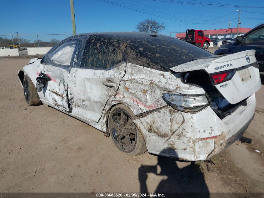 2022 Nissan Sentra Sr Xtronic Cvt VIN: 3N1AB8DV9NY204895 Lot: 38685520