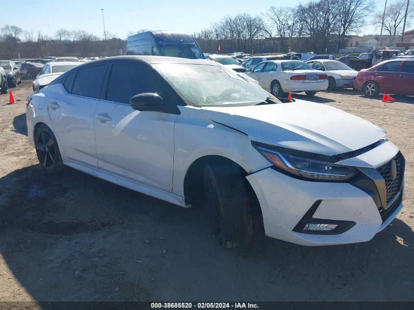 2022 Nissan Sentra Sr Xtronic Cvt VIN: 3N1AB8DV9NY204895 Lot: 38685520