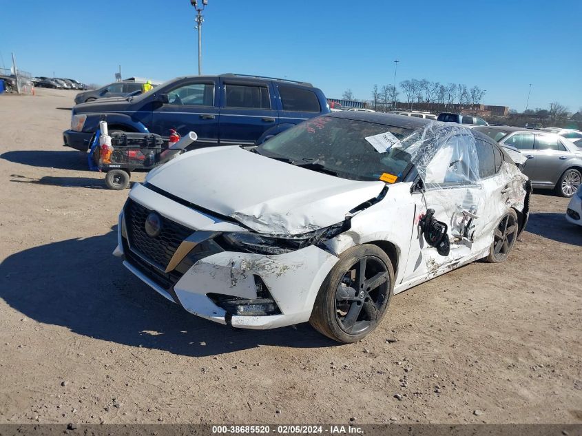 2022 Nissan Sentra Sr Xtronic Cvt VIN: 3N1AB8DV9NY204895 Lot: 38685520