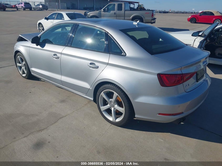 2016 Audi A3 1.8T Premium VIN: WAUA7GFF4G1019799 Lot: 38685536