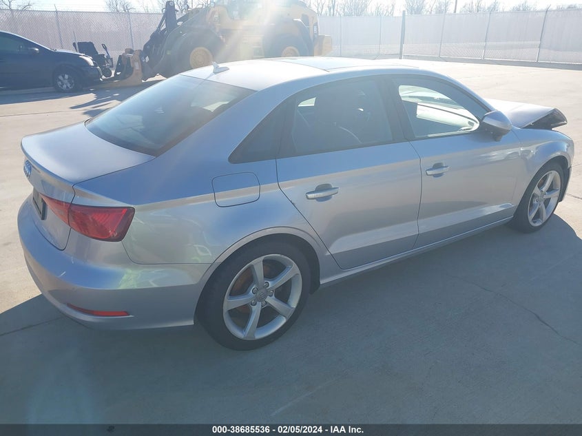 2016 Audi A3 1.8T Premium VIN: WAUA7GFF4G1019799 Lot: 38685536