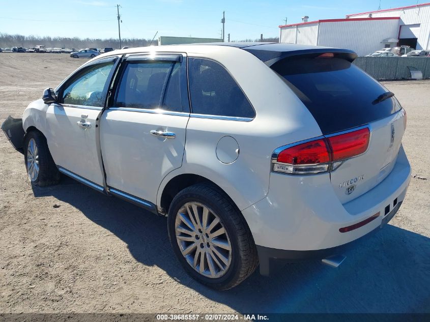 2013 Lincoln Mkx VIN: 2LMDJ8JK6DBL44224 Lot: 38685557