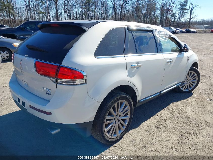 2013 Lincoln Mkx VIN: 2LMDJ8JK6DBL44224 Lot: 38685557