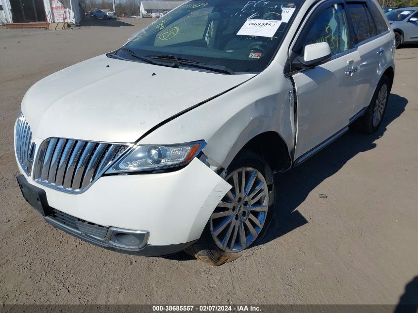 2013 Lincoln Mkx VIN: 2LMDJ8JK6DBL44224 Lot: 38685557