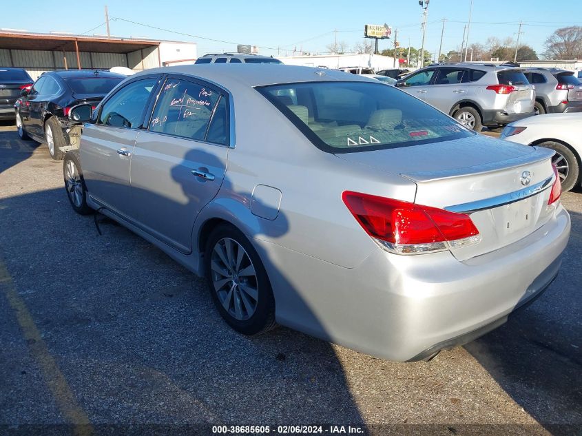 2011 Toyota Avalon Limited VIN: 4T1BK3DB1BU398861 Lot: 38685605