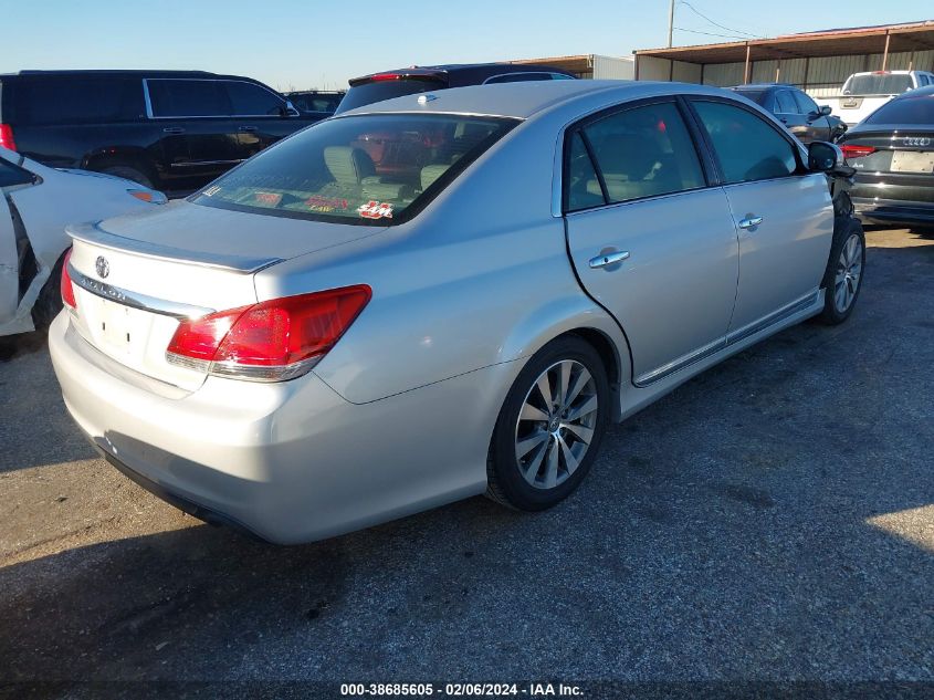 2011 Toyota Avalon Limited VIN: 4T1BK3DB1BU398861 Lot: 38685605