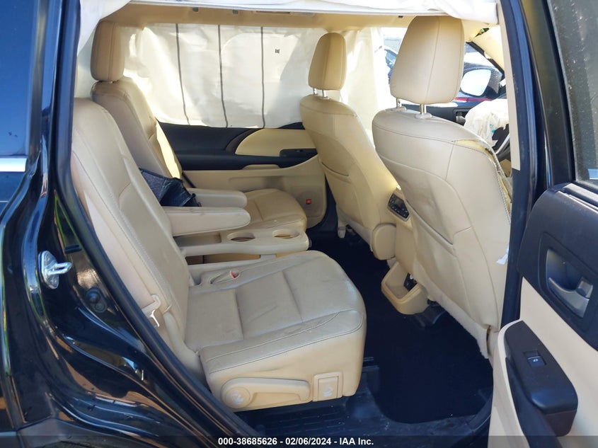 2015 TOYOTA HIGHLANDER LIMITED/LTD PLATINUM - 5TDYKRFH5FS088855