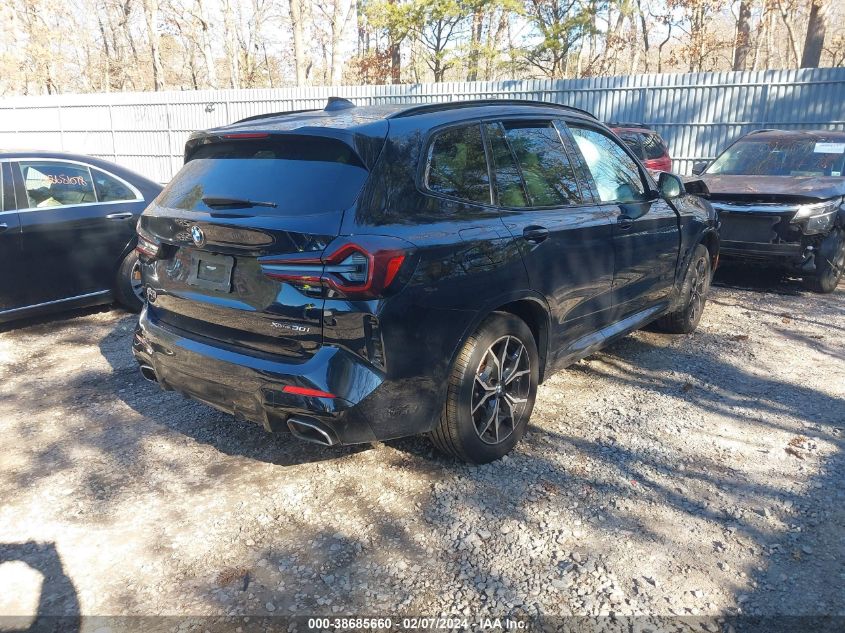 2022 BMW X3 xDrive30I VIN: WBX57DP03NN148963 Lot: 38685660