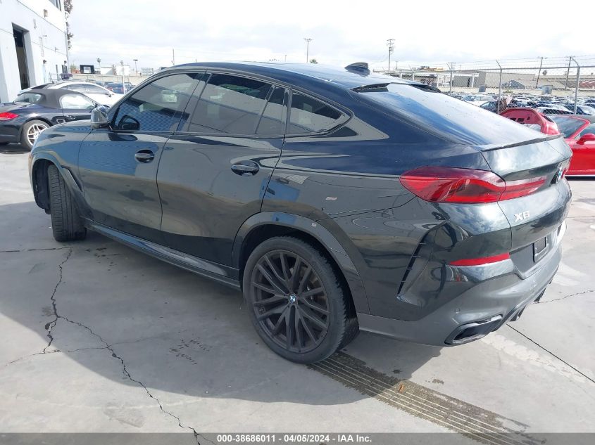 VIN 5UXCY6C00N9M47949 2022 BMW X6, Xdrive40I no.3